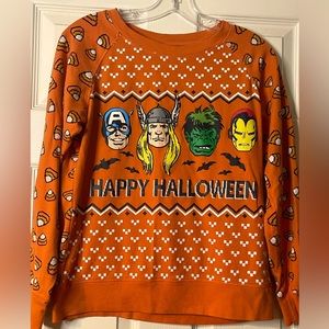Vintage Marvel Halloween sweater